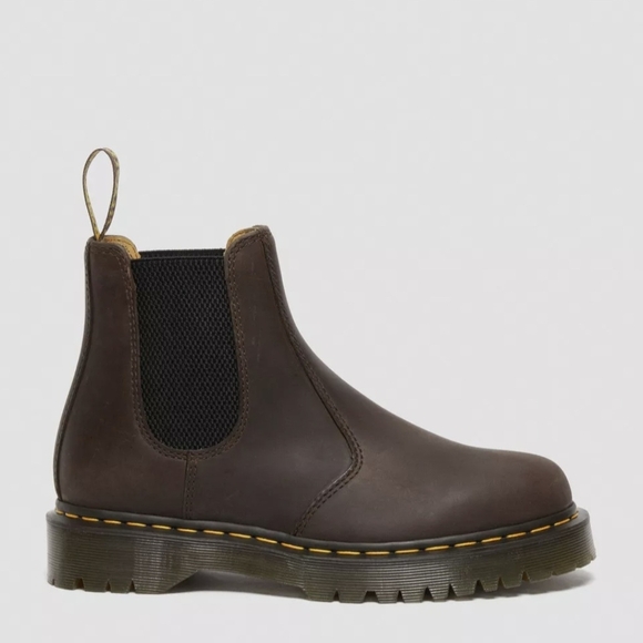 Dr. Martens Dark Brown Chelsea Boots - Picture 4 of 9